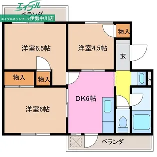 パークテラス【4階】の間取り