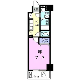 アクア・イゾラ【8階】の間取り