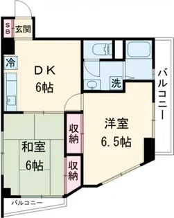 グランパ池上【3階】の間取り