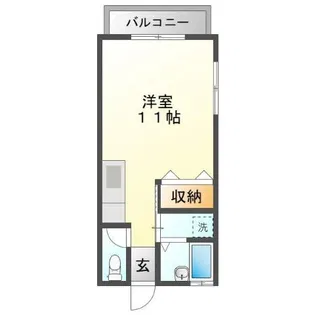 パルハイム宇佐【2階】の間取り