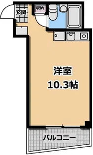 フォルス森下【2階】の間取り