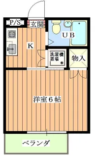 メゾンドリラ【1階】の間取り