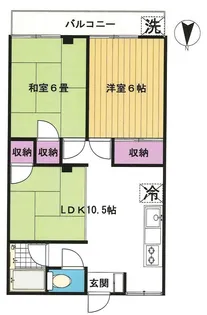 中澤マンション【3階】の間取り