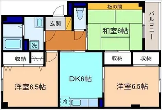 D・hill【3階】の間取り