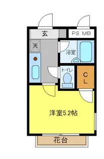 それいゆ鷺沼【3階】の間取り