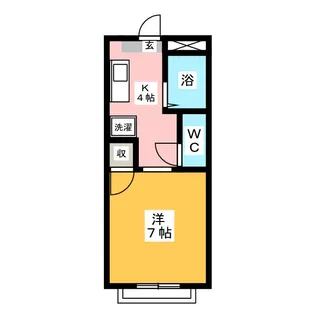 グレースフルタイム【2階】の間取り