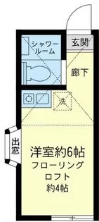 ユナイト上星川オックスフォードスクエアー【1階】の間取り