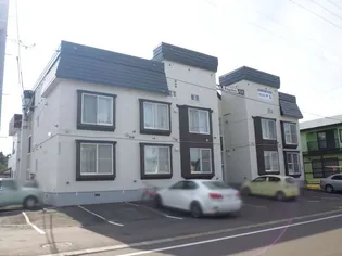 北海道旭川市神楽六条10【アパート】の外観