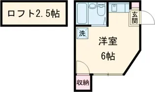 メゾンドロペ【2階】の間取り