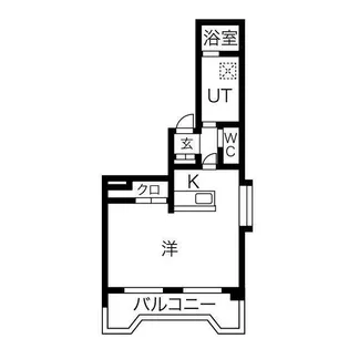 サンビーム八代【1階】の間取り