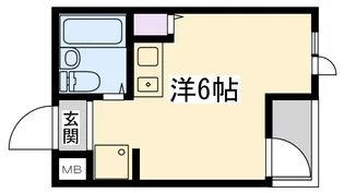 兵庫県西宮市甲子園六番町【マンション】の間取り