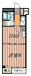 モーリスビル【2階】の間取り