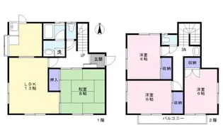 埼玉県さいたま市浦和区上木崎7【一戸建】の間取り