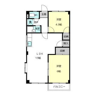 スカイハイツトヨタ【3階】の間取り