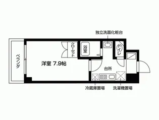 エスペランサ柴田【2階】の間取り