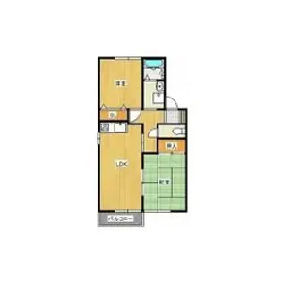 メゾン欅【2階】の間取り