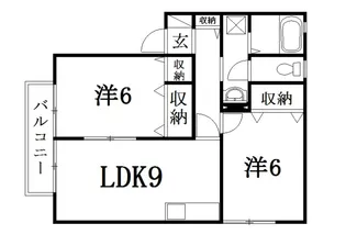 静岡県浜松市中央区早出町【アパート】の間取り