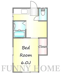 第二桜杉ハイツ【2階】の間取り