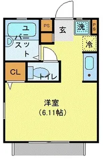 東京都豊島区高松2【アパート】の間取り
