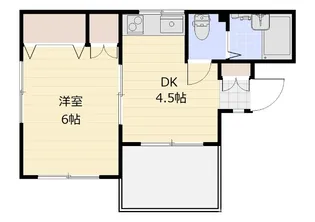 メゾントキ【3階】の間取り