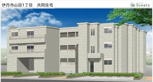 仮称)山田1丁目新築マンション【1階】の外観