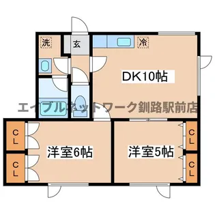 カナディアン1999【1階】の間取り