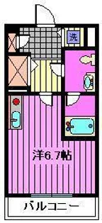 サンセール与野本町【3階】の間取り