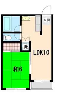 埼玉県川口市芝中田2【マンション】の間取り