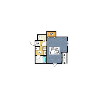 大阪府大阪市天王寺区上本町2【マンション】の間取り