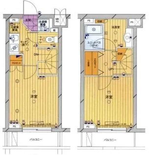 ルーブル高円寺参番館の間取り