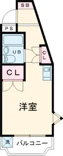 ハイム中原Part1【3階】の間取り