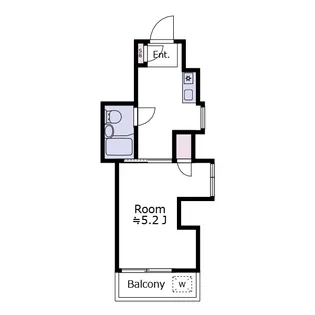 S・FLAT【2階】の間取り