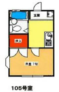 ポエム湘南【1階】の間取り