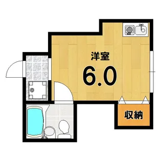 アンクルアベニュー【1階】の間取り