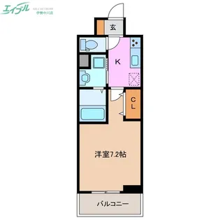 ラフィーネ【2階】の間取り