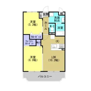 LIFE GLORY【1階】の間取り