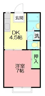 セントネージュ飯山【2階】の間取り