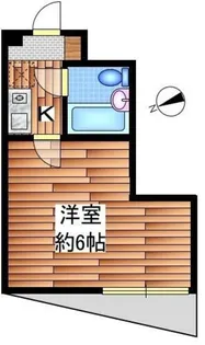 プレステージ三鷹【4階】の間取り