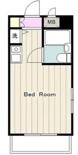 キャッスルマンション橋本【5階】の間取り