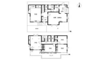 千葉県柏市青葉台1【一戸建】の間取り