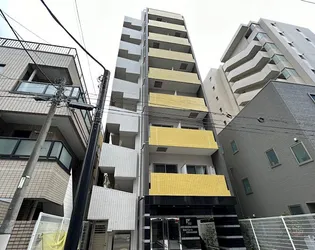 神奈川県川崎市中原区新丸子町【マンション】の外観