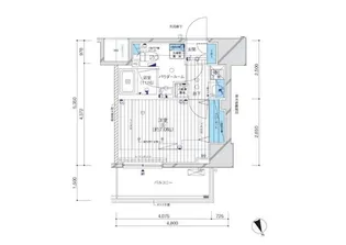 メインステージ目黒III【8階】の間取り