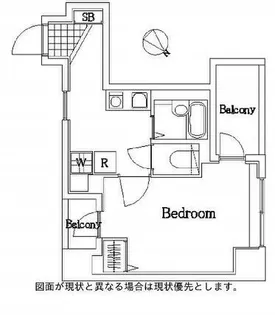 CYNTHIA NIHONBASHI【シンシア日本橋】【3階】の間取り