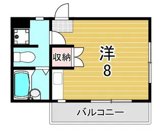 コーポマルナカ【4階】の間取り