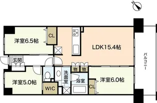 ザ・レジデンス廿日市駅前【4階】の間取り