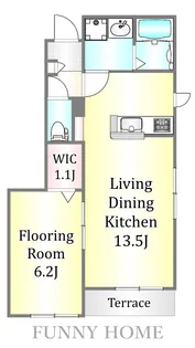 武蔵関泉ハイツ【1階】の間取り