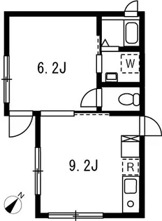 プロト不動前【4階】の間取り