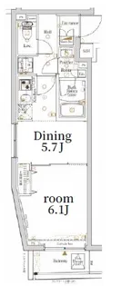 Log練馬駅前/ログ練馬駅前【4階】の間取り
