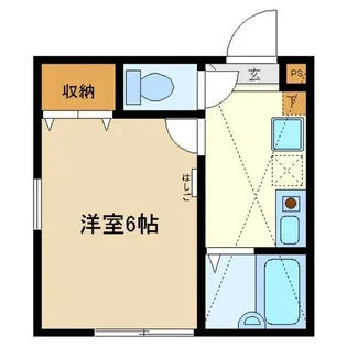 シティハイツ橋本【2階】の間取り