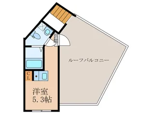 NAKA MEGURO【4階】の間取り